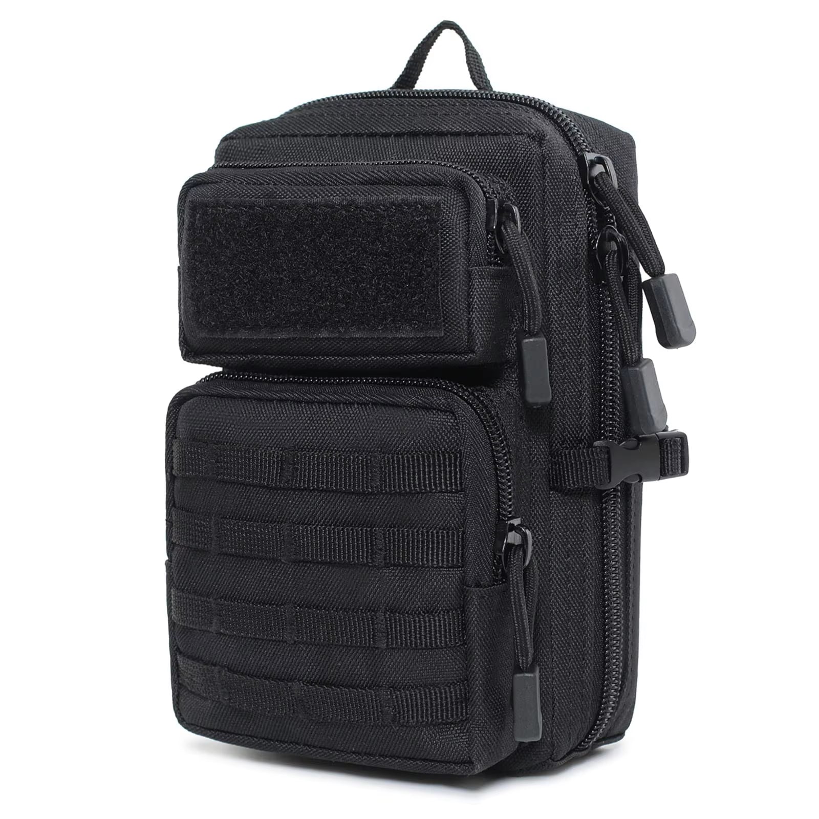 Tactical Molle Utility Pouch, Phone Tool Waist Bag Medical EDC IFAK Pack Mini Design of 3-Day Backpack for Hiking Fishing
