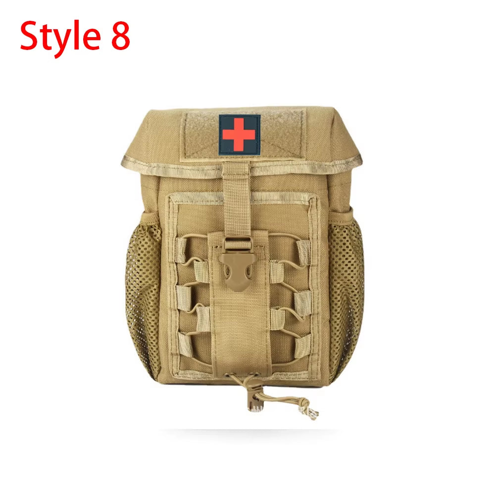 Ophidian IFAK EDC Bag Waist Belt Pack Hunting Vest Emergency Tools Pack Outdoor Medical First Aid Kit Camping Survival Pouch