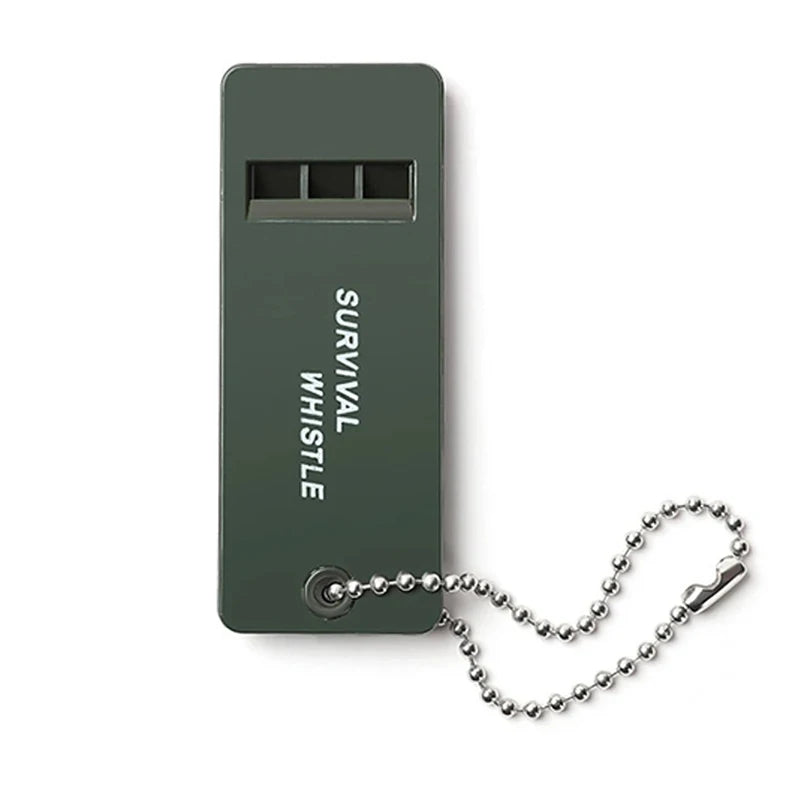 High Decibel Survival Whistle Portable Outdoor Multiple Audio Whistle Camping Emergency Hiking Accessories Edc Tool