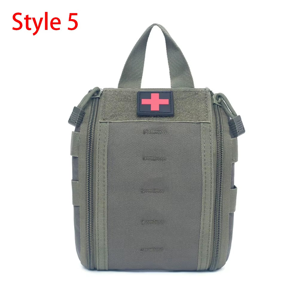 Ophidian IFAK EDC Bag Waist Belt Pack Hunting Vest Emergency Tools Pack Outdoor Medical First Aid Kit Camping Survival Pouch