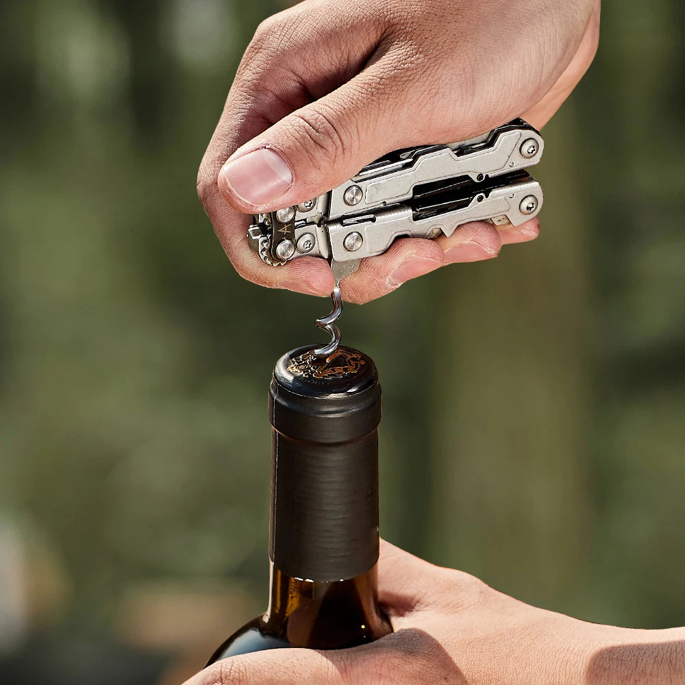 Powerlitre Multi-Tool Lightweight Mini EDC Hiking Pliers Professional Tool Camping Functional Outdoor Hand Tools PL1001/1002