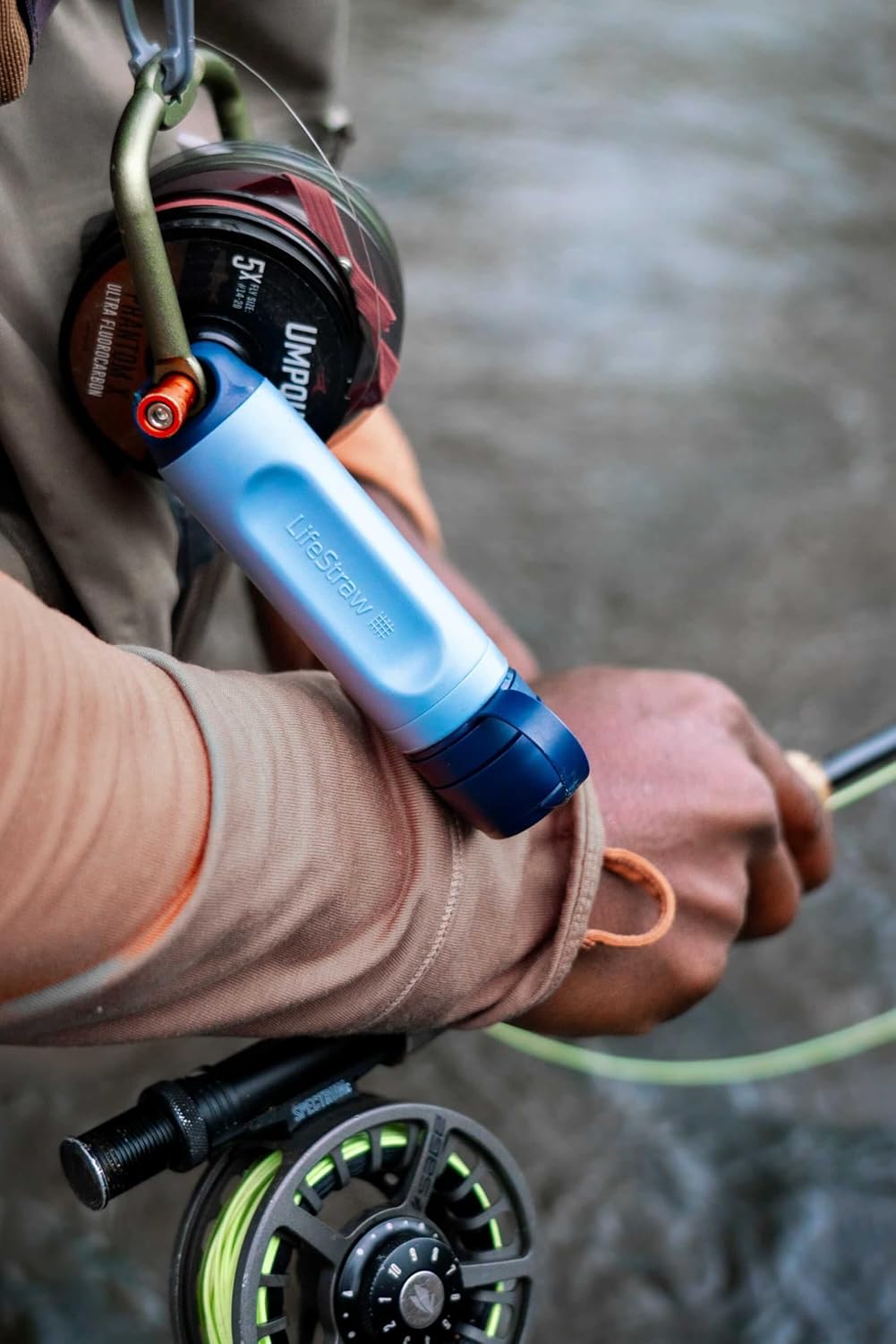Peak Series Solo Water Filter, Mountain Blue