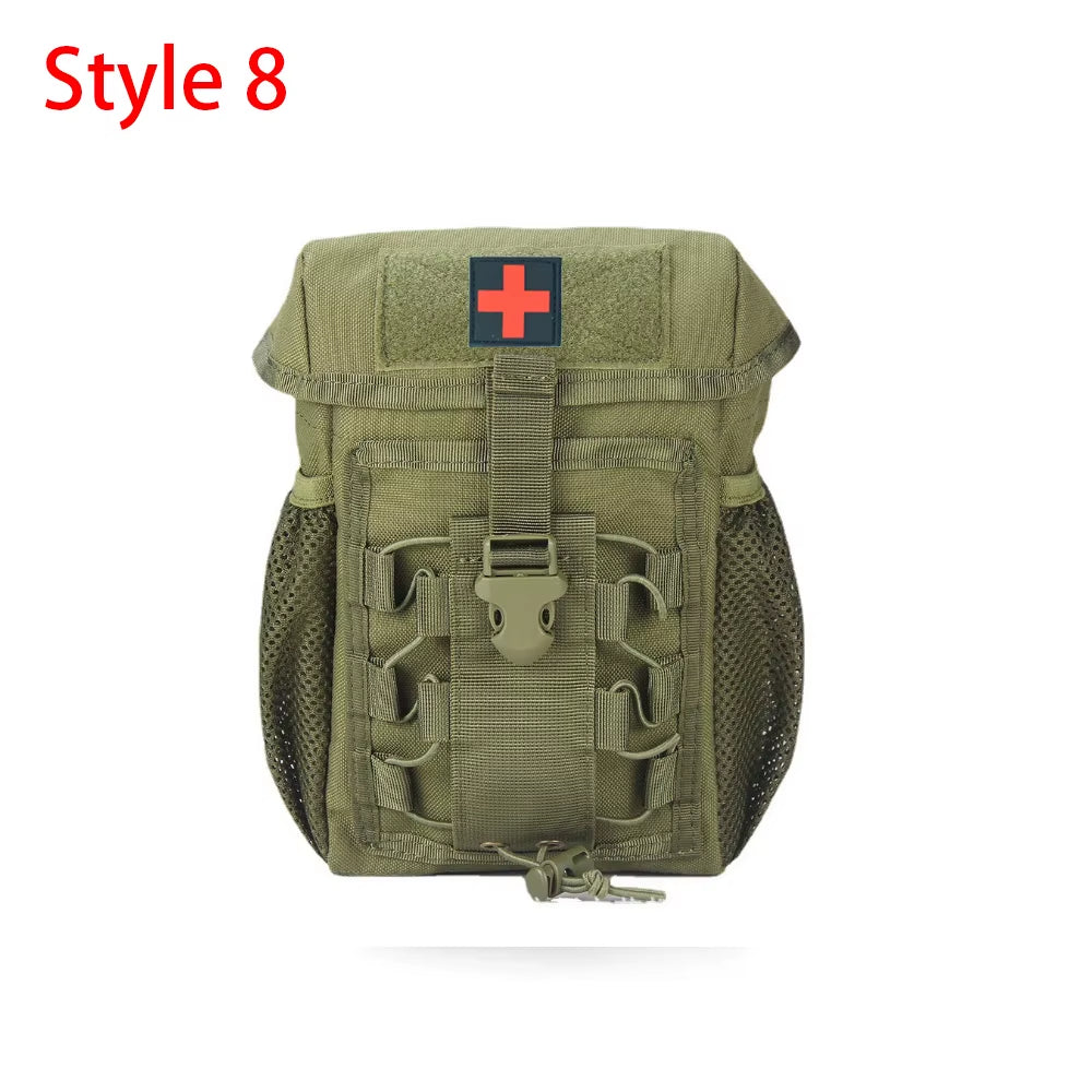 Ophidian IFAK EDC Bag Waist Belt Pack Hunting Vest Emergency Tools Pack Outdoor Medical First Aid Kit Camping Survival Pouch