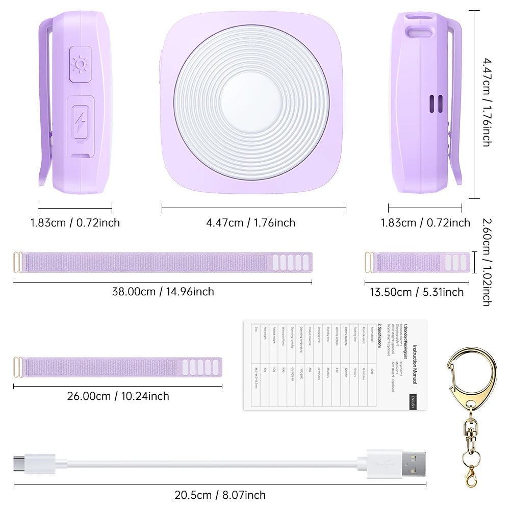 Keychain Personal Alarm Recharge Portable Emergency SOS Security Flashlight Self Defense Alarm for Women Children Elders