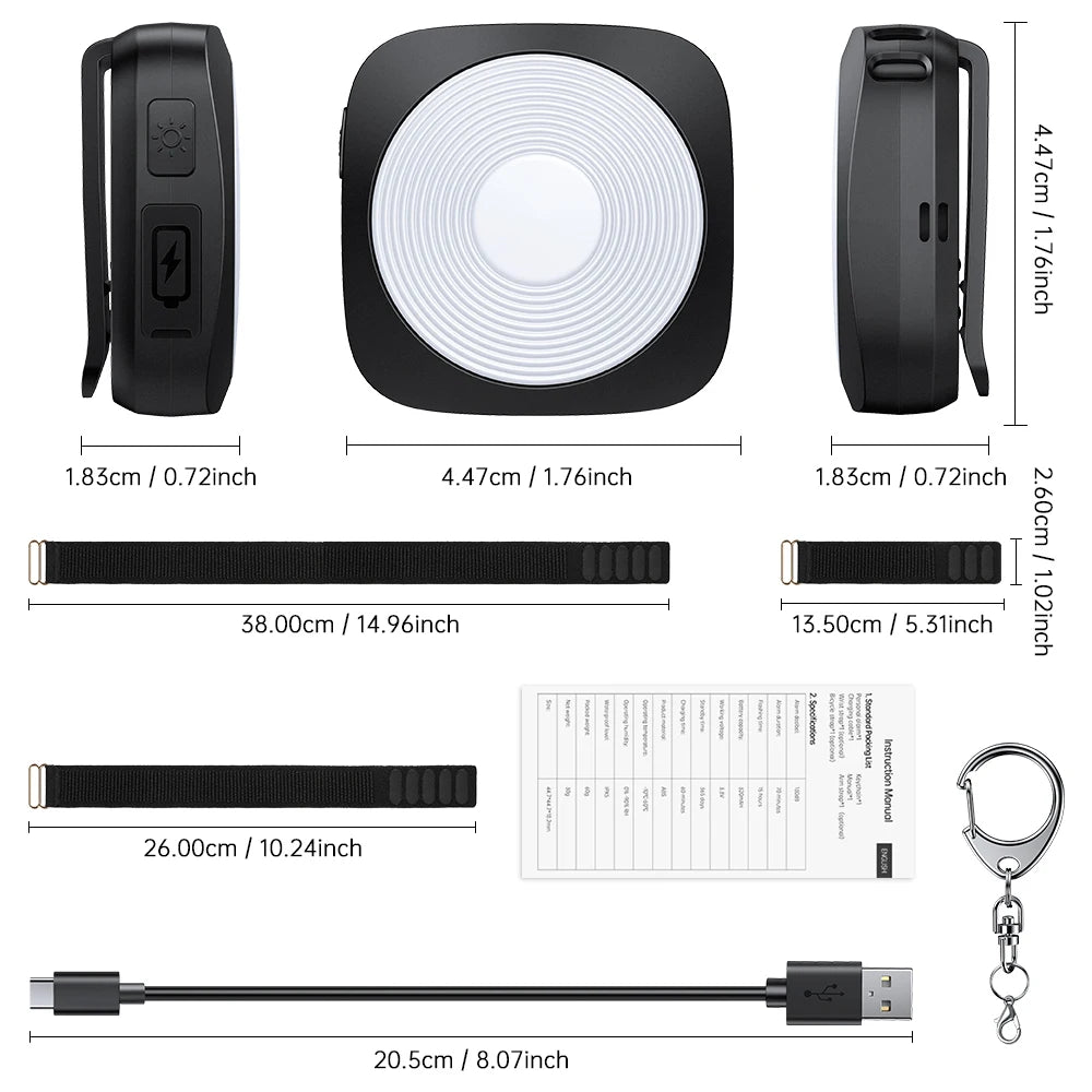 Keychain Personal Alarm Recharge Portable Emergency SOS Security Flashlight Self Defense Alarm for Women Children Elders