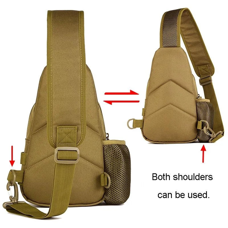 Chest Bag Crossbody Bags Outdoor Sport Travel Sling Shoulder Bag for Men Women Hiking Camping Equipment Backpack