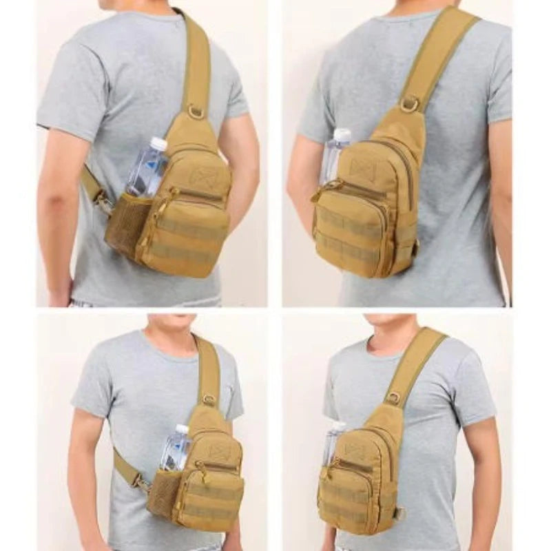 Chest Bag Crossbody Bags Outdoor Sport Travel Sling Shoulder Bag for Men Women Hiking Camping Equipment Backpack