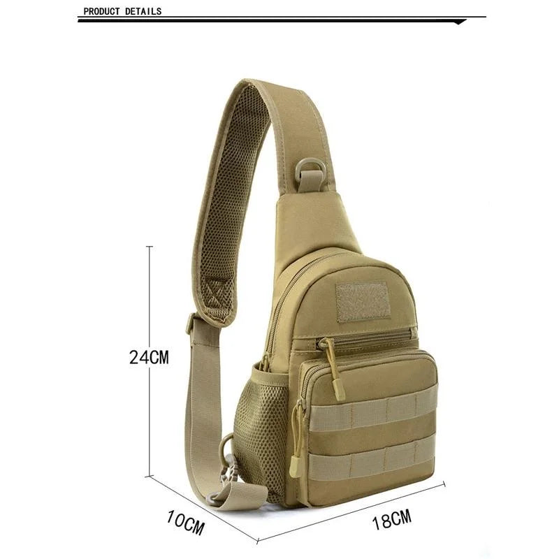 Chest Bag Crossbody Bags Outdoor Sport Travel Sling Shoulder Bag for Men Women Hiking Camping Equipment Backpack