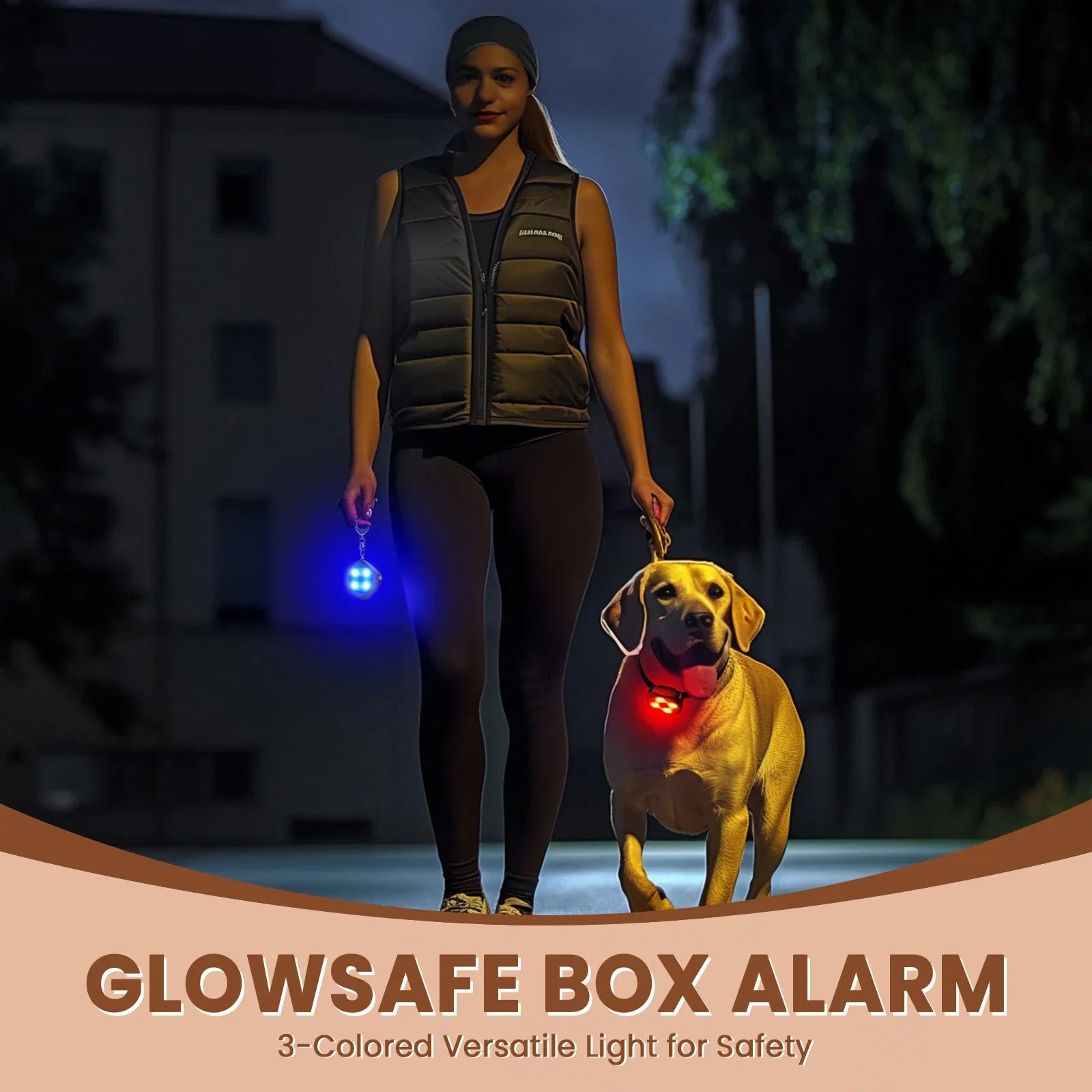 Keychain Personal Alarm Recharge Portable Emergency SOS Security Flashlight Self Defense Alarm for Women Children Elders
