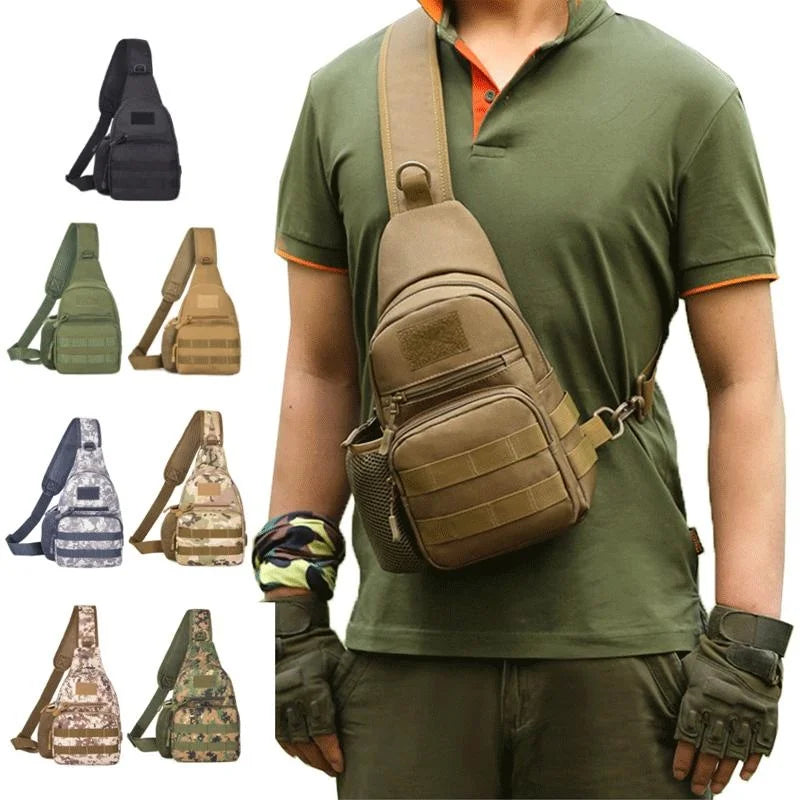 Chest Bag Crossbody Bags Outdoor Sport Travel Sling Shoulder Bag for Men Women Hiking Camping Equipment Backpack