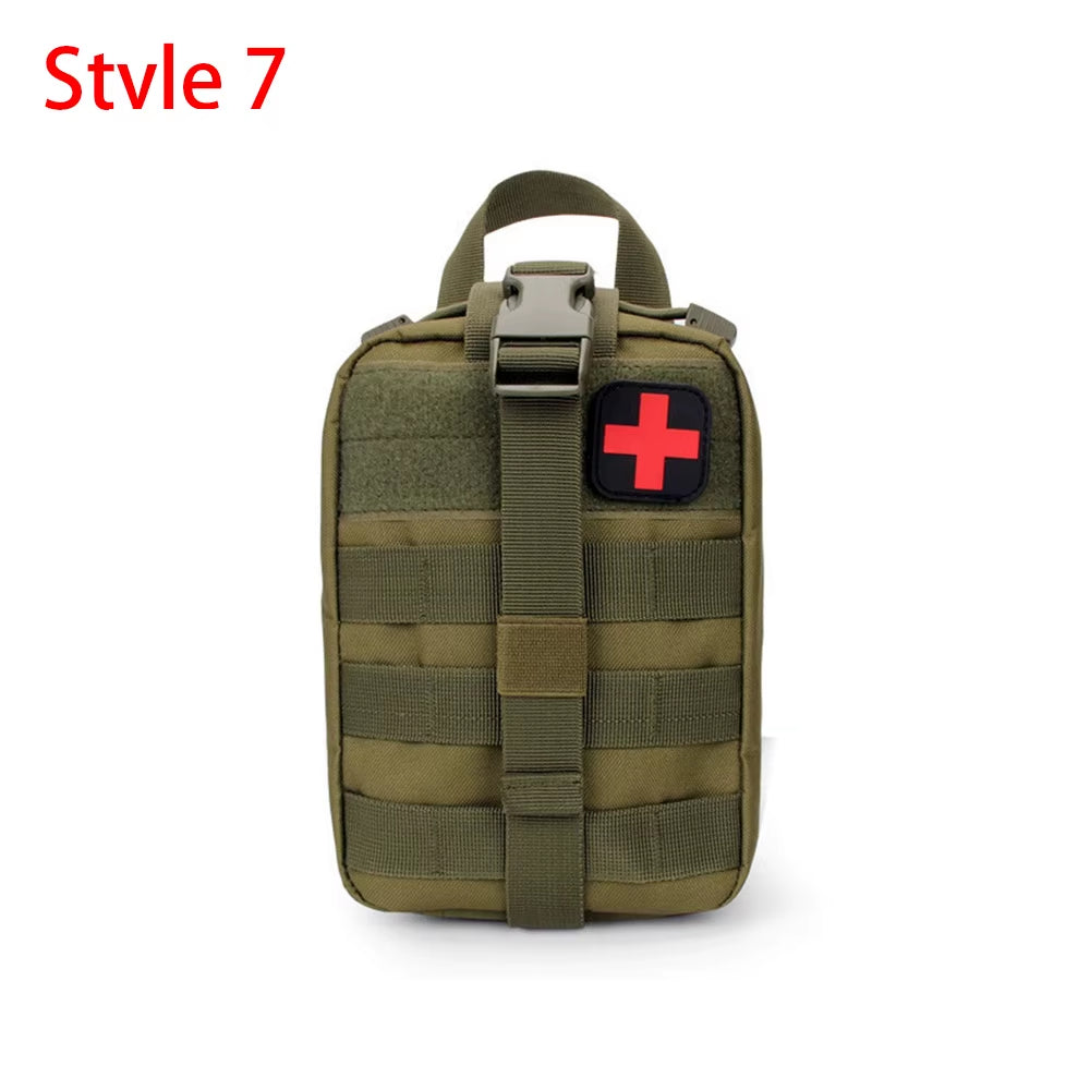 Ophidian IFAK EDC Bag Waist Belt Pack Hunting Vest Emergency Tools Pack Outdoor Medical First Aid Kit Camping Survival Pouch