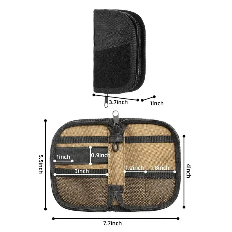 EDC Pouch Pocket Organizer for Men Tool Pocket Storage EDC Gears Hiking Accessories Camping Equipment Outdoor Accessories