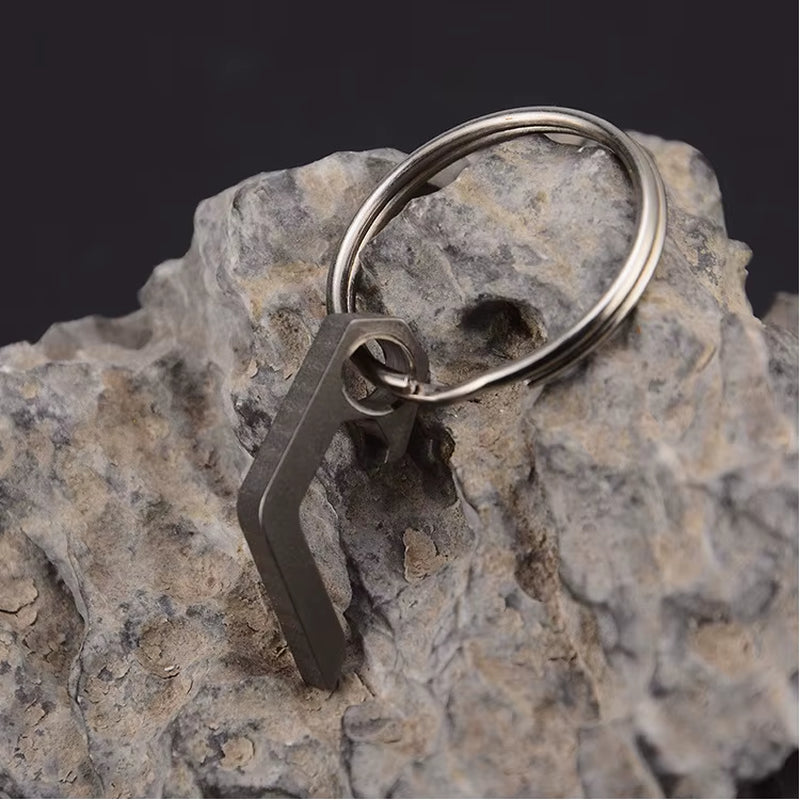 EDC Gear Mini Lightweight Bottle Beer Opener Keyring Pocket Tool Utility Gadget Outdoor Camp Hike Camping Gear Key Chains